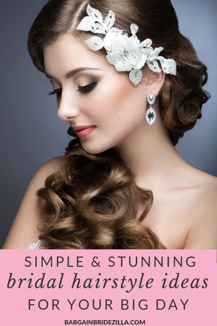 bridal and wedding hairstyle ideas
